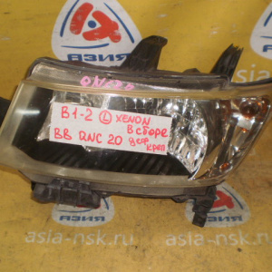 Фара TOYOTA B1-2 (81150-B1140) лев bB QNC20 '2005-2016 Xenon (в сборе) Дефект крепления