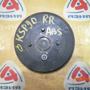 Ступица TOYOTA KSP90/KSP92/SCP90/SCP92/NCP91/KSP130/NSP130/NCP130/NCP131/NRE160/NRE161/NZE161 Vitz зад, прав 2WD ABS(Дефект датчика).Барабанные тормоза.Бара