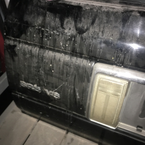 Дверь задняя Toyota 4Runner KZN130 ржавая