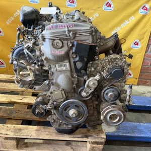 Двигатель Toyota 1ARFE-0286501 БЕЗ  КОМПРЕССОРА КОНДИЦИОНЕРА Highlander ASU40 БЕЗ ПРОБЕГА ПО РФ