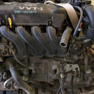 Двигатель Toyota 2NZ-FE-1263247 ПРОБЕГ  53 Т КМ В СБОРЕ Funcargo NCP20-0070877