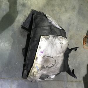 Подкрылок Lexus Lexus LS460 USF40 зад, лев 65636-50040