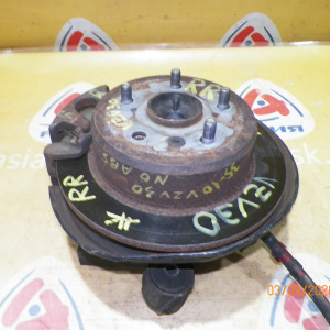 Ступица Toyota SV32/VZV30/VZV32/SV41 Camry/Vista зад, прав 2WD Без ABS.Дисковые тормоза.Суппорт(35-10).В сборе с диском и суппортом. 42304-20090.42304-20070