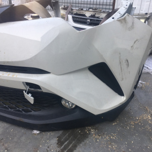 Ноускат Toyota C-HR ZYX10 '2017-2019 дефект бампера (без фар) тум.A054863