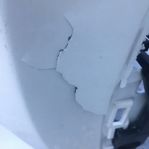Ноускат Toyota C-HR ZYX10 '2017-2019 дефект бампера (без фар) тум.A054863