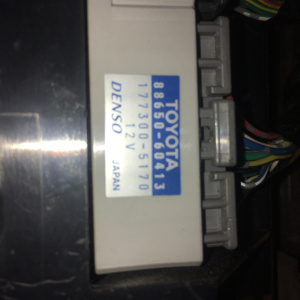 Климат-контроль Toyota UZJ100 Land Cruiser 84010-60162  88650-60413