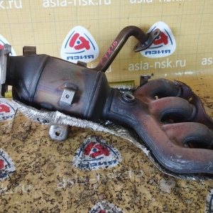 Коллектор выпускной Toyota 2ZR-FXE C-HR ZYX10 с катализатором 17141-37220 / 17141-37221 / 17167-37140