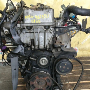 Двигатель Nissan KA24-DE-166235U 2WD БЕЗ НАВЕСНОГО Presage/Bassara NU30