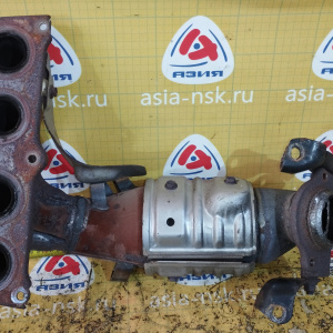 Коллектор выпускной Toyota 2AZ-FE Alphard ANH10/ANH15 '07.2003-04.2005 с катализатором 25051-28190 / 25051-28420