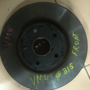 Диск тормозной Subaru VM4 Levorg F 315мм.
