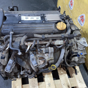 Двигатель Opel Zafira A L61/Z22SE-11284736 2.2L 16V AT T98/F75/XM220 '2004