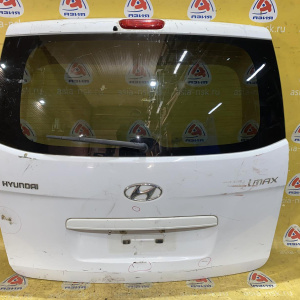 Дверь задняя Hyundai H1/Grand Starex TQ Wagon N1 белая, вмятины, царапины
