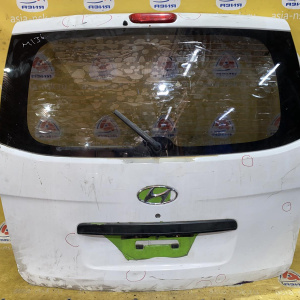 Дверь задняя Hyundai H1/Grand Starex TQ Wagon N3 белая, вмятины, царапины