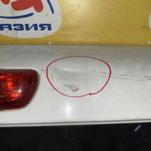 Дверь задняя Hyundai H1/Grand Starex TQ Wagon N3 белая, вмятины, царапины