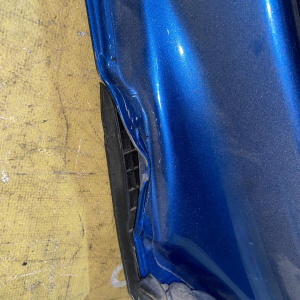 Дверь боковая Hyundai Tucson TL/D3 '2019 зад, лев синяя, в сборе, вмятины
