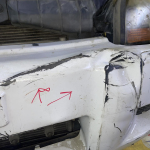 Ноускат Hyundai Tucson JM/BH G6BA 2.7L акпп, под уширители, дефект бампера 865112E040