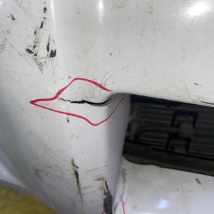 Ноускат Hyundai Tucson JM/BH G6BA 2.7L акпп, под уширители, дефект бампера 865112E040