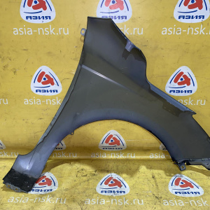 Крыло Hyundai i20 PB/PBT '2013 перед, лев серое, вмятины 663111J550