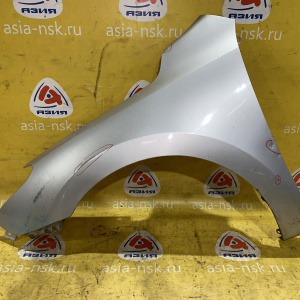 Крыло Hyundai i30 FD/JD '2008 перед, лев серебро, вмятины, царапины