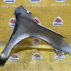 Крыло Hyundai i30 FD/JD '2008 перед, лев серебро, вмятины, царапины
