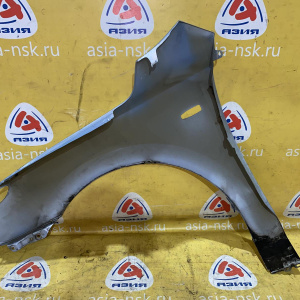Крыло Hyundai i30 FD/JD '2009 перед, прав под повторитель, голубое, вмятины, царапины