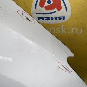 Крыло Hyundai i30 GD/A5 '2011- перед, прав под повторитель, белое, запил, царапины