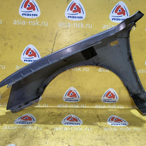 Крыло Hyundai Sonata NF/EK '2005-2010 перед, прав под повторитель, серое, вмятины, царапины
