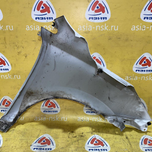 Крыло Hyundai Tucson LM/TM '2009-2015 перед, лев IX35 белое DR, вмятины, царапины