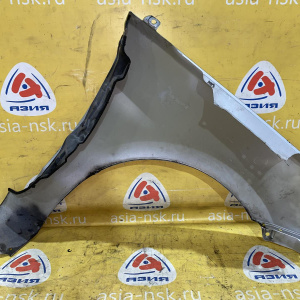 Крыло Hyundai Solaris RB/SB перед, лев серебро, вмятины, царапины